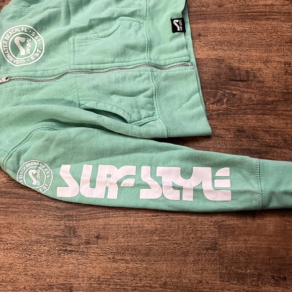 Zip hoodie mint green - Picture 3 of 3